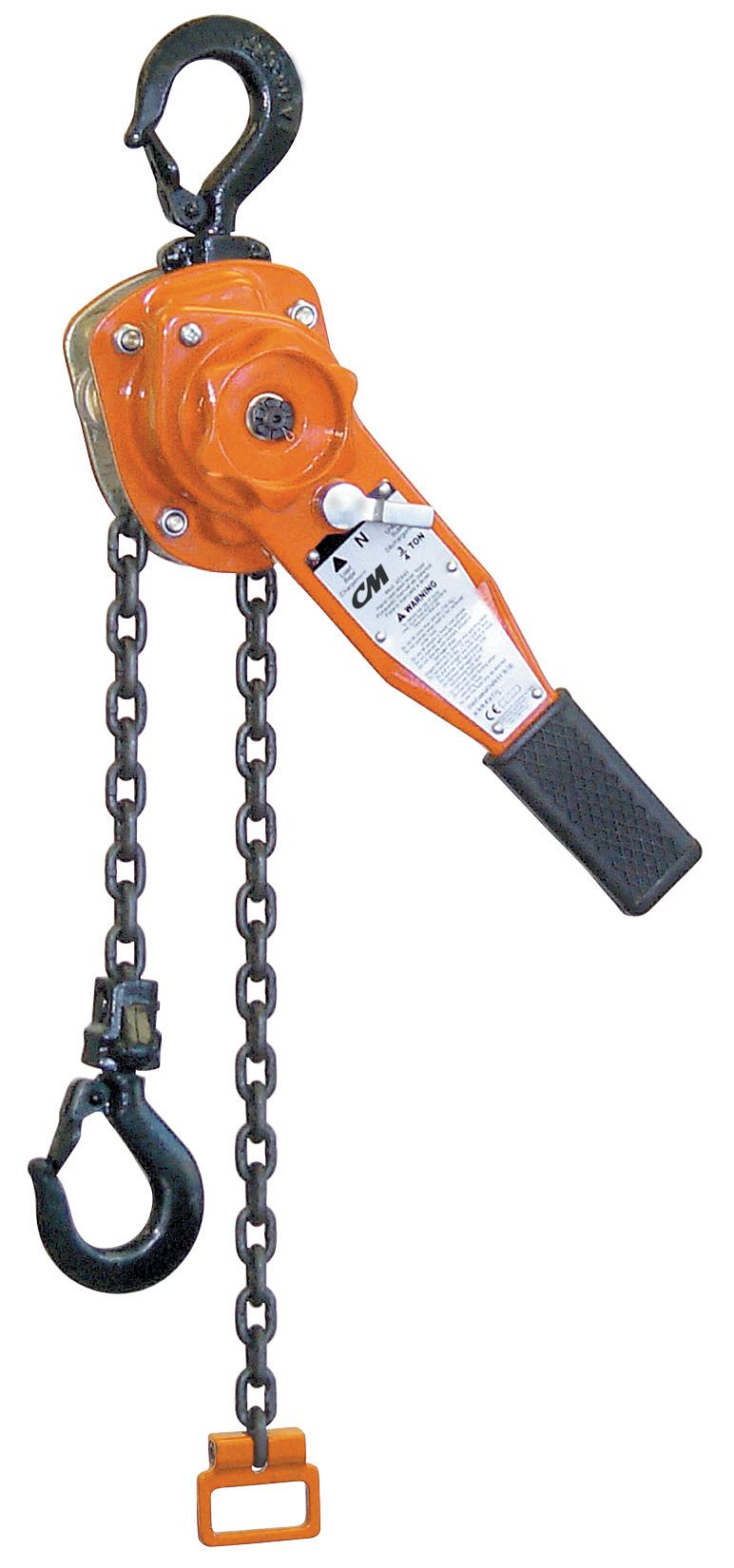 Manual Lever Hoist Come Along 0.75 TON /1650 LBS 10 Feet Lift Steel Chain with Heavy Duty Hooks Industrial Grade Steel for Lifting Pulling Building Garages Warehouse Litake Lever Chain Hoist 