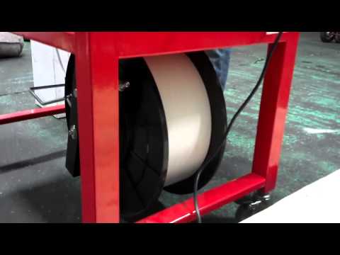 Eagle 100 table top semi automatic strapping machine Part 1
